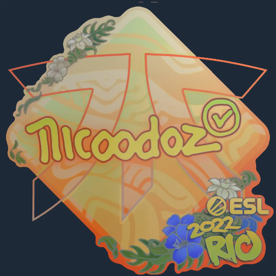 Sticker | nicoodoz (Holo) | Rio 2022