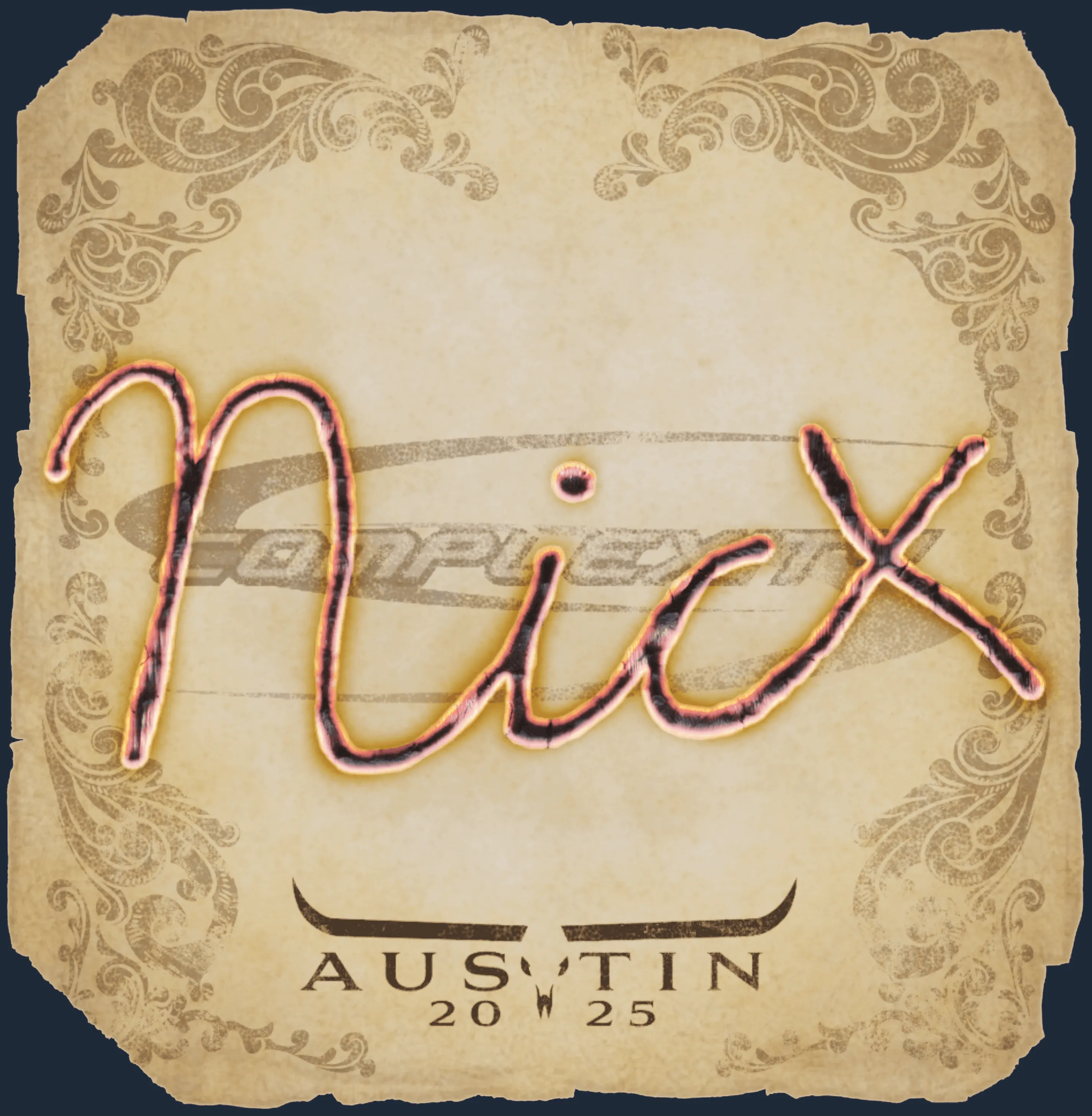 Sticker | nicx | Austin 2025