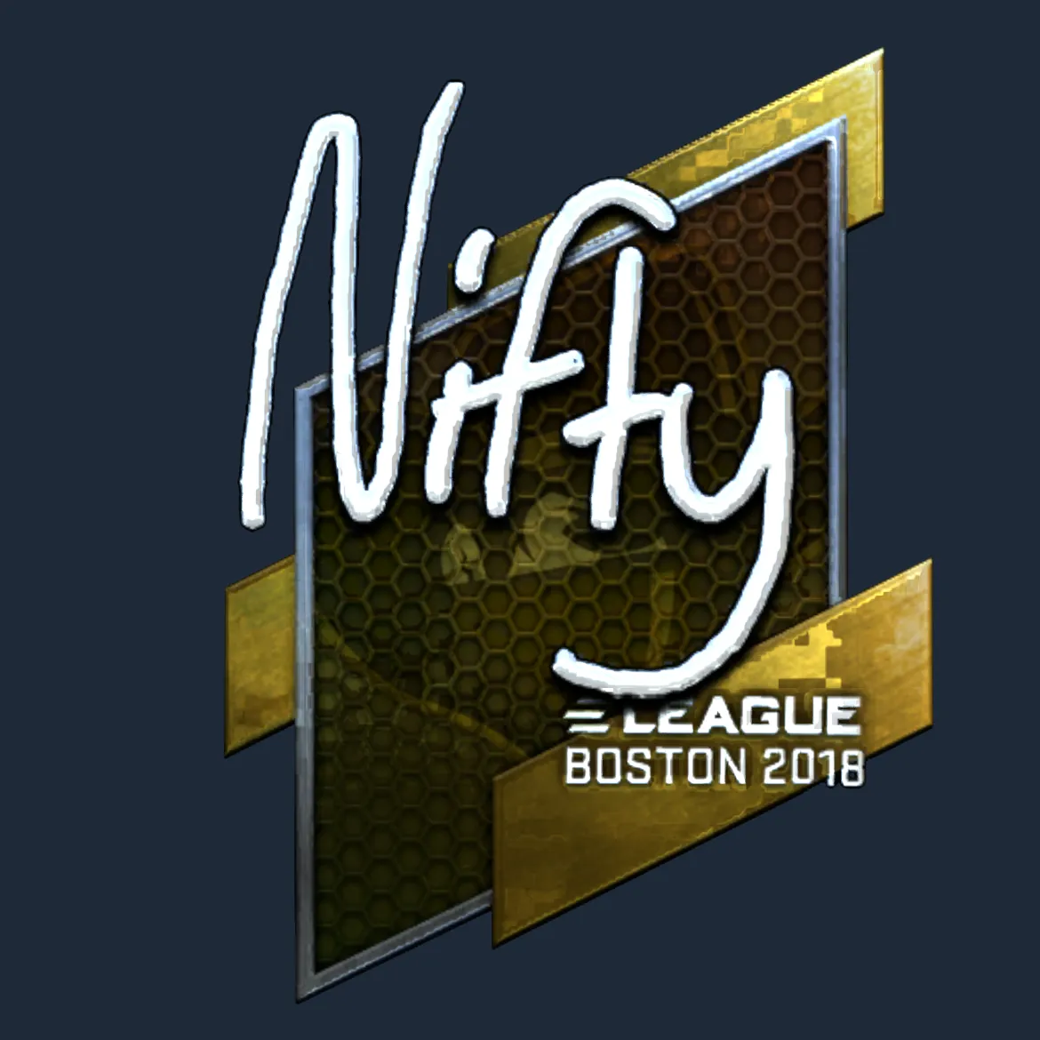 Sticker | Nifty (Foil) | Boston 2018
