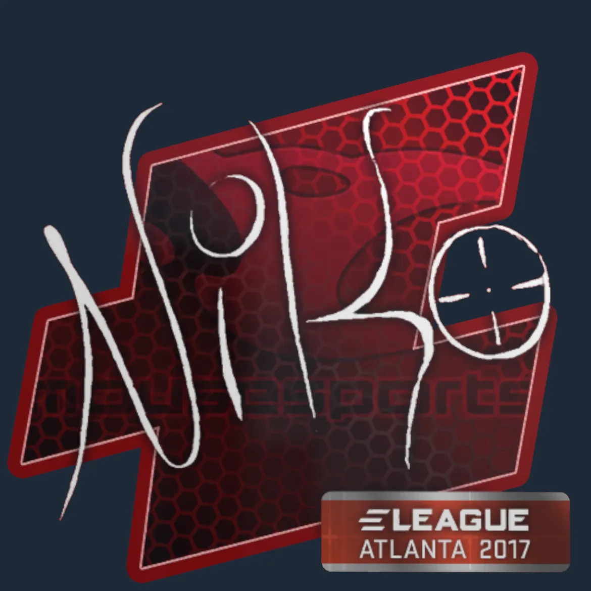 Sticker | NiKo | Atlanta 2017