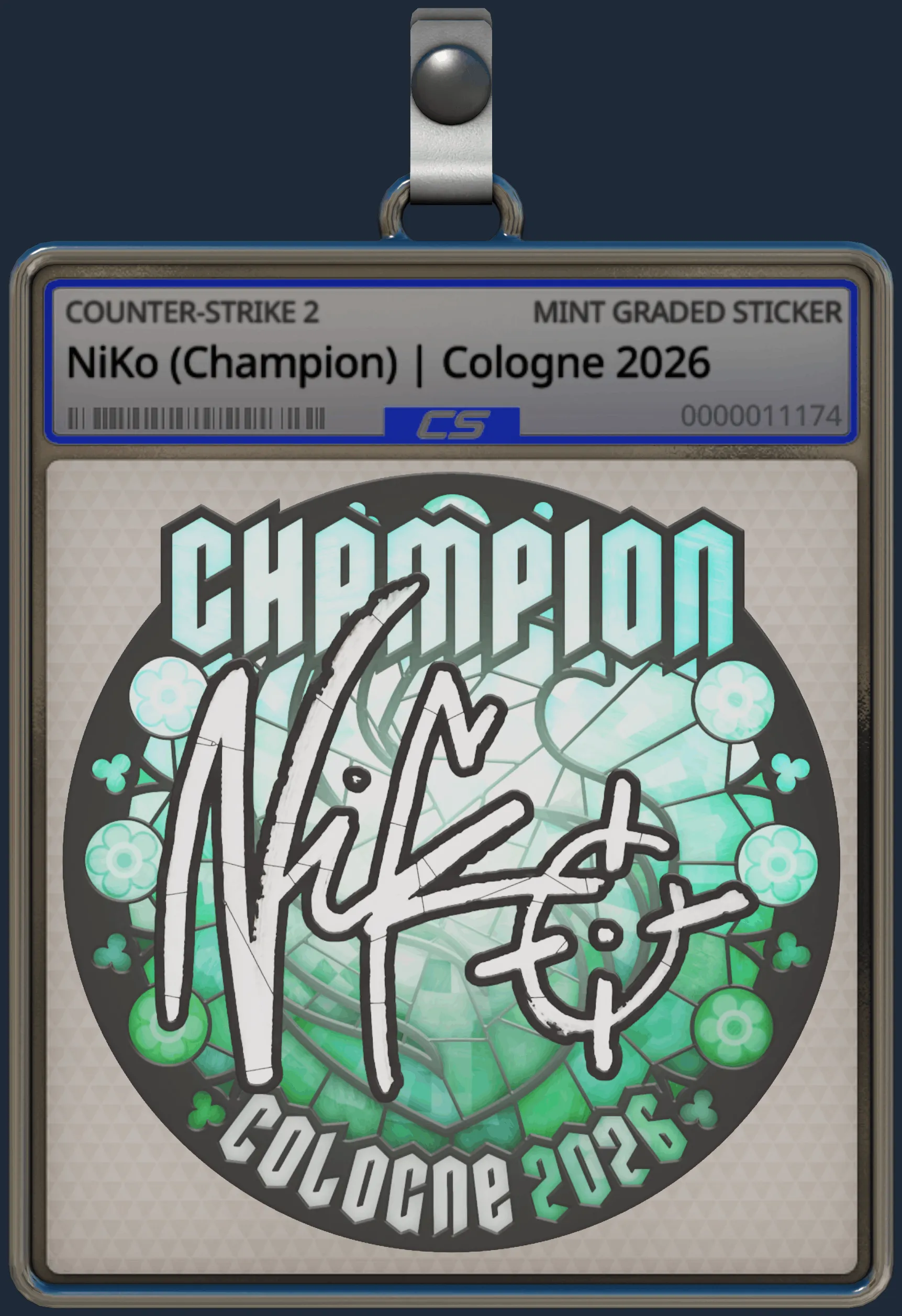 Sticker | NiKo (Champion) | Cologne 2026