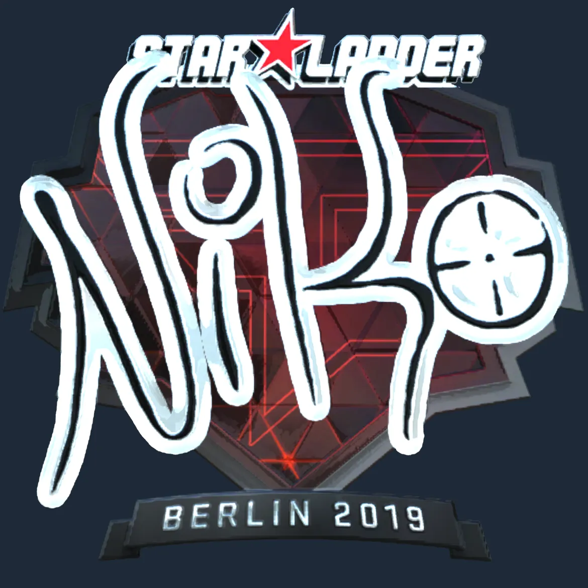 Sticker | NiKo (Foil) | Berlin 2019