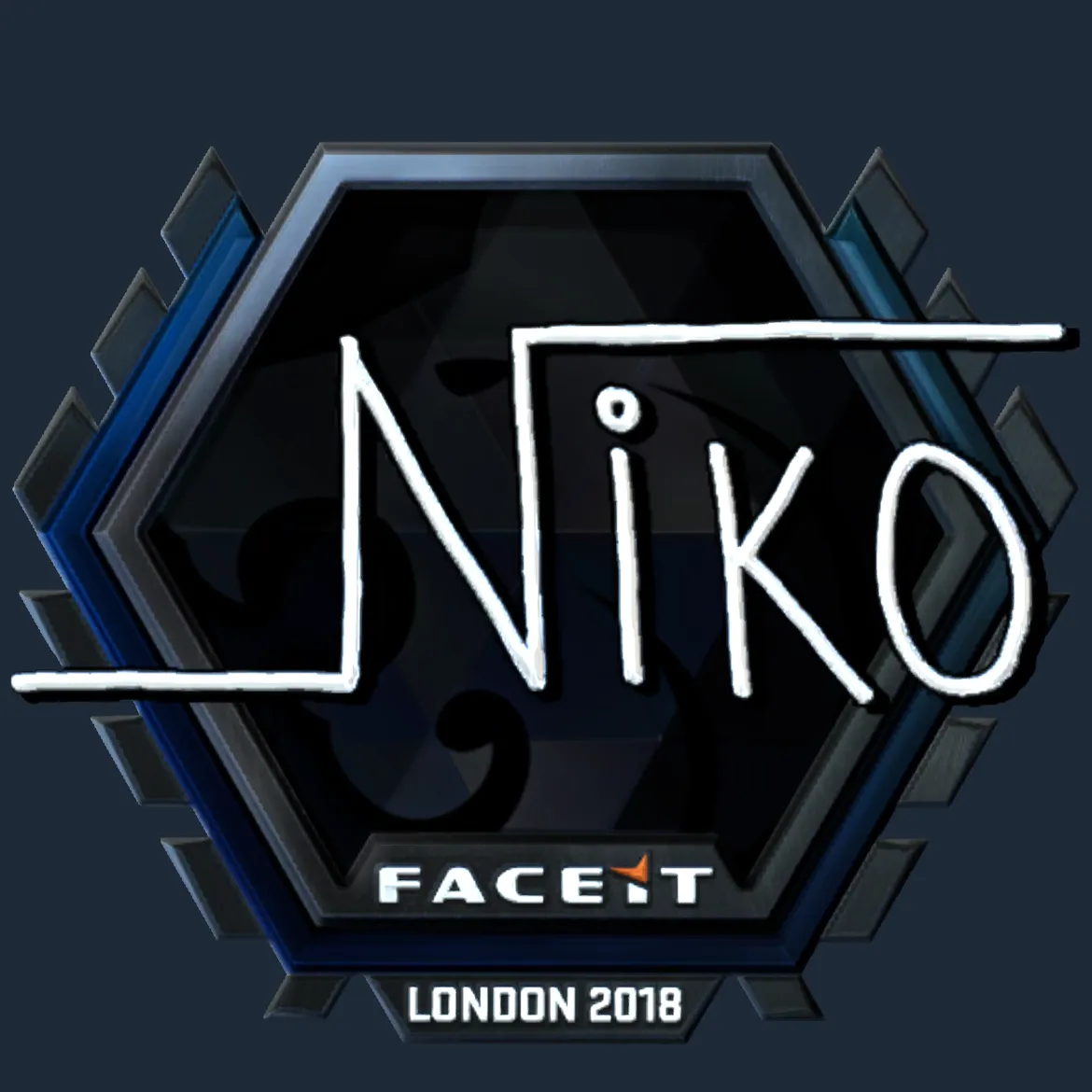 Sticker | NiKo (Foil) | London 2018