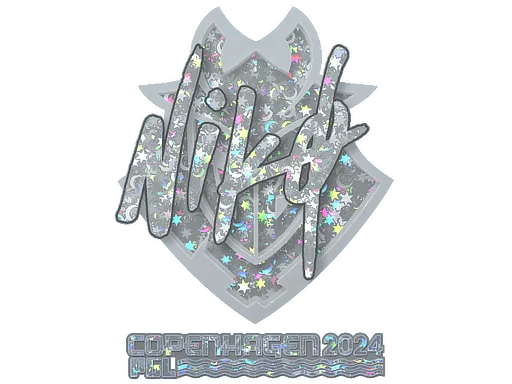 Sticker | NiKo (Glitter) | Copenhagen 2024