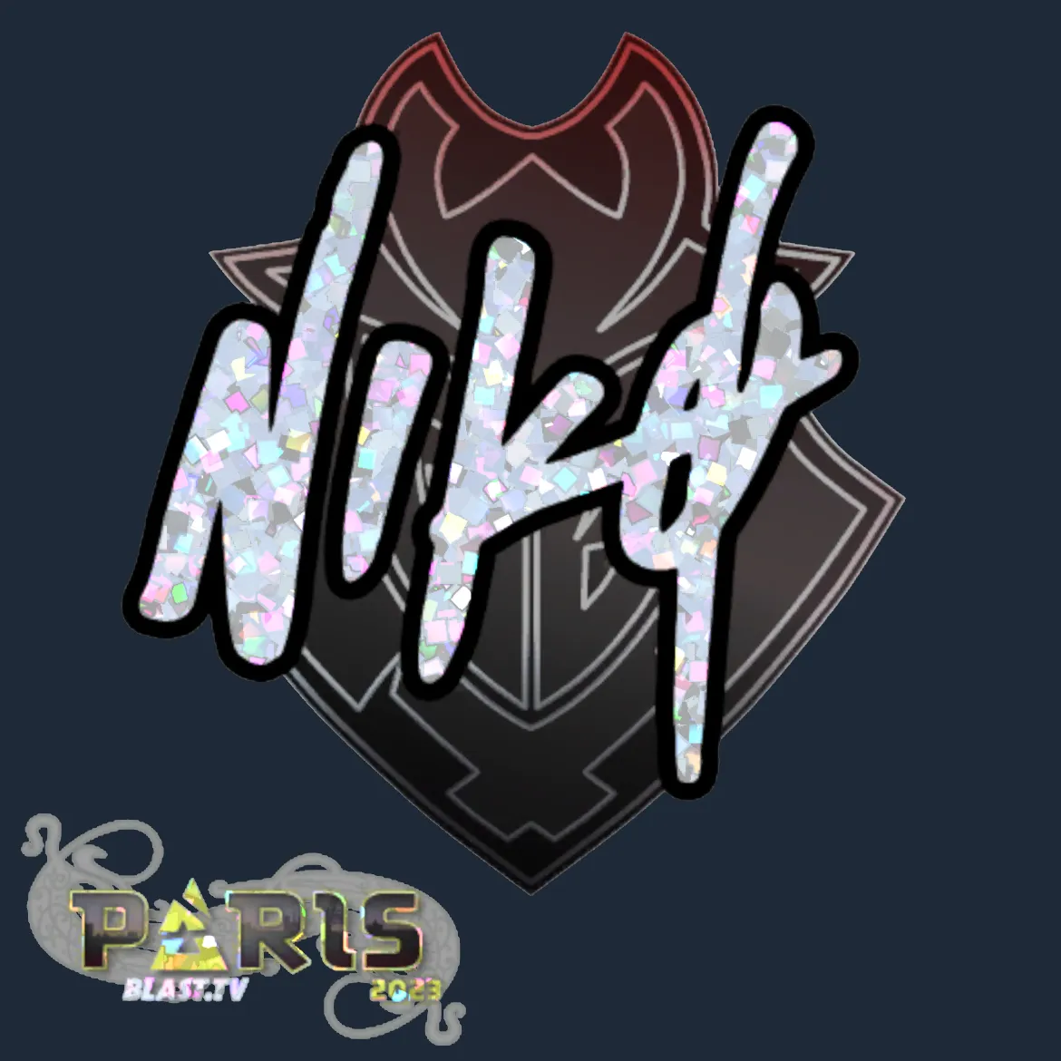 Sticker | NiKo (Glitter) | Paris 2023