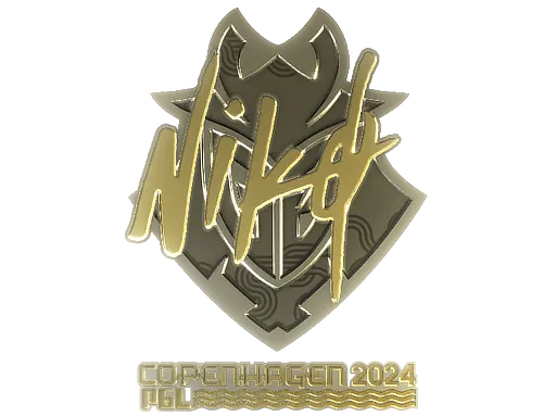 Sticker | NiKo (Gold) | Copenhagen 2024