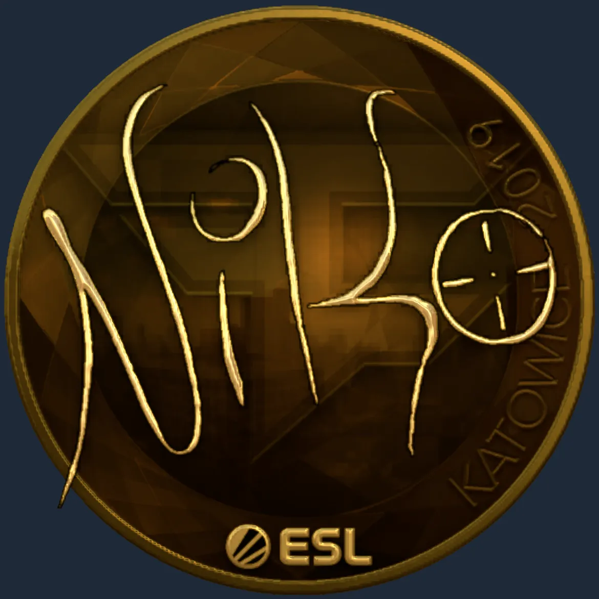 Sticker | NiKo (Gold) | Katowice 2019