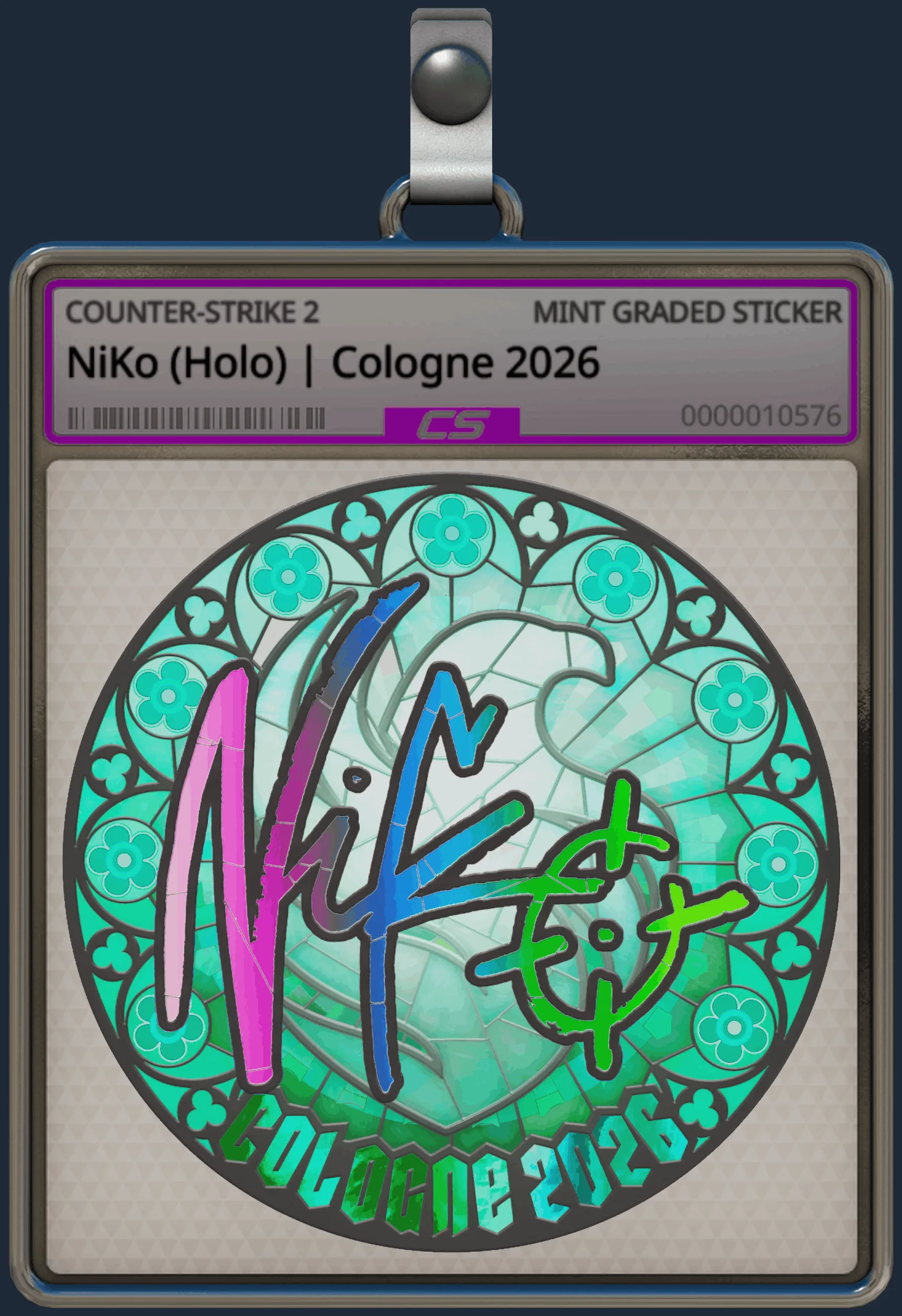 Sticker | NiKo (Holo) | Cologne 2026 Sticker | NiKo (Holo) | Cologne 2026