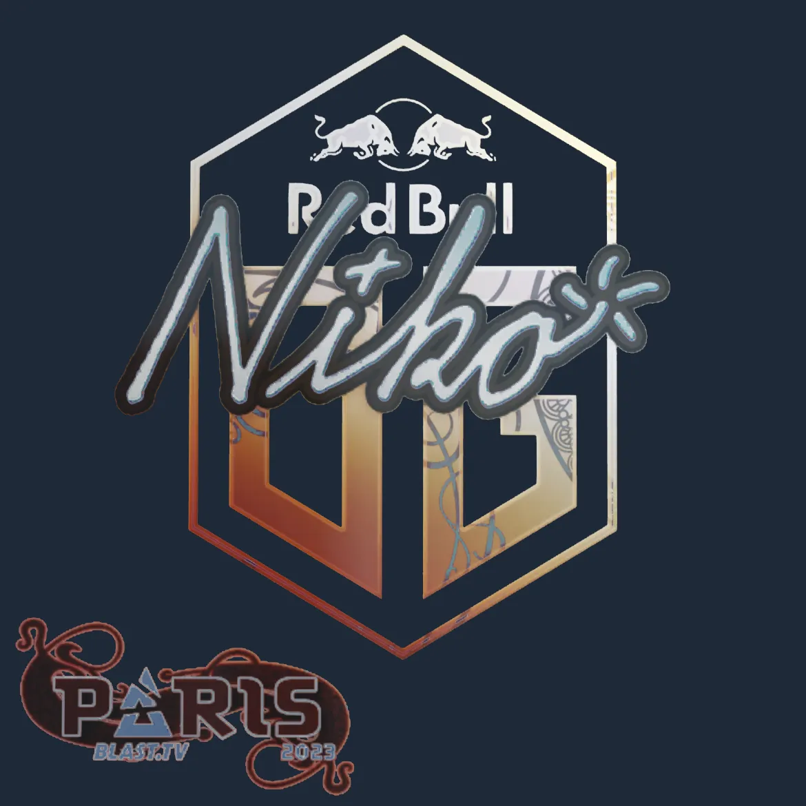 Sticker | NiKo (Holo) | Paris 2023
