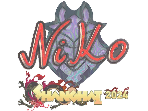 Sticker | NiKo (Holo) | Shanghai 2024