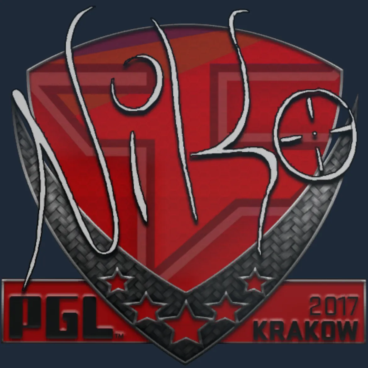 Sticker | NiKo | Krakow 2017