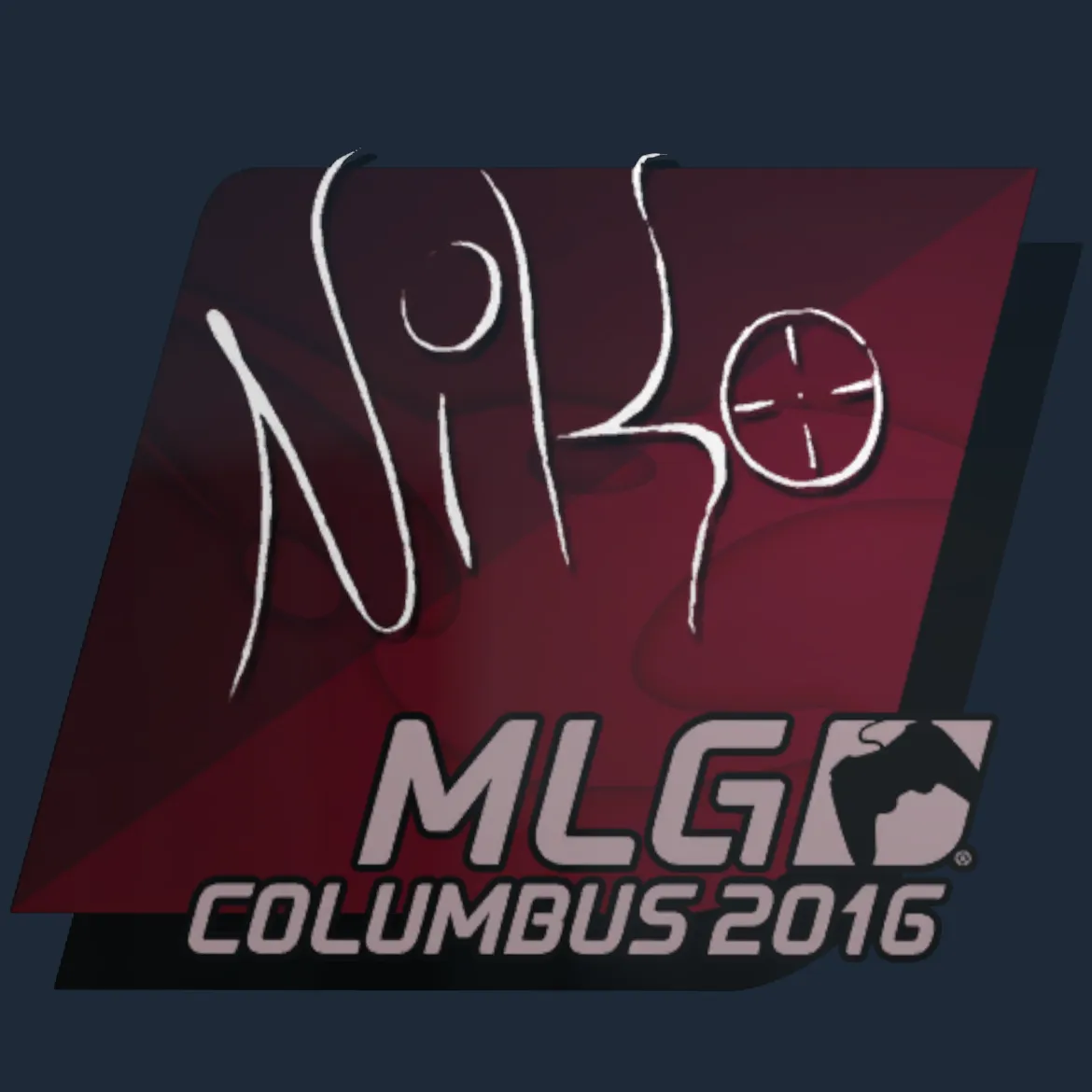 Sticker | NiKo | MLG Columbus 2016