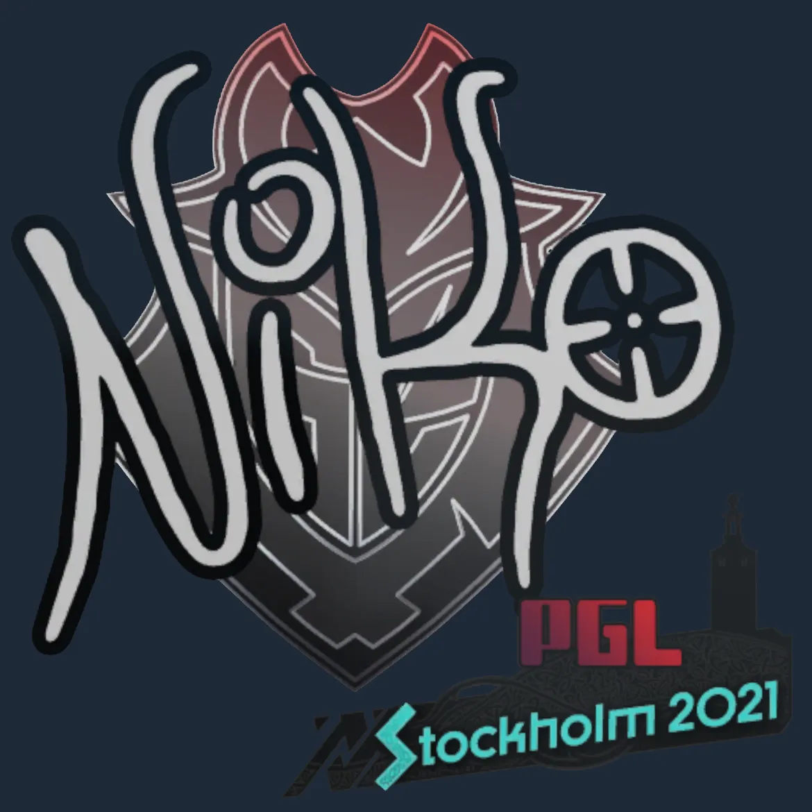 Sticker | NiKo | Stockholm 2021