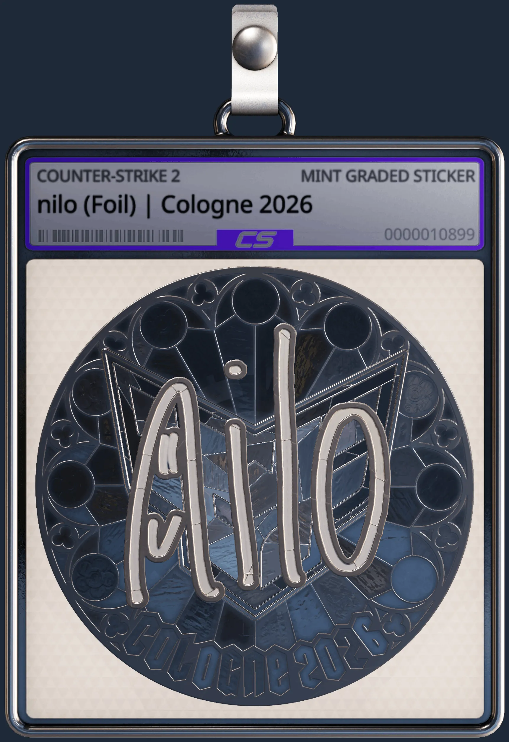 Sticker | nilo (Foil) | Cologne 2026