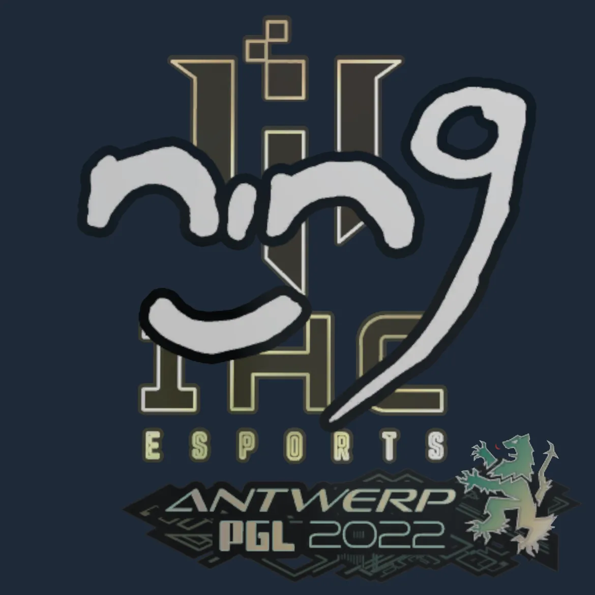 Sticker | nin9 | Antwerp 2022