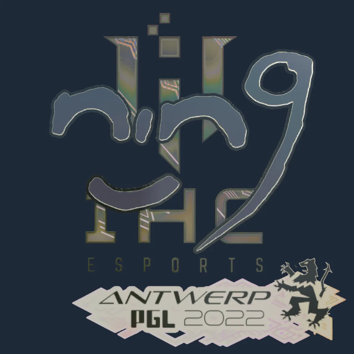 Sticker | nin9 (Holo) | Antwerp 2022