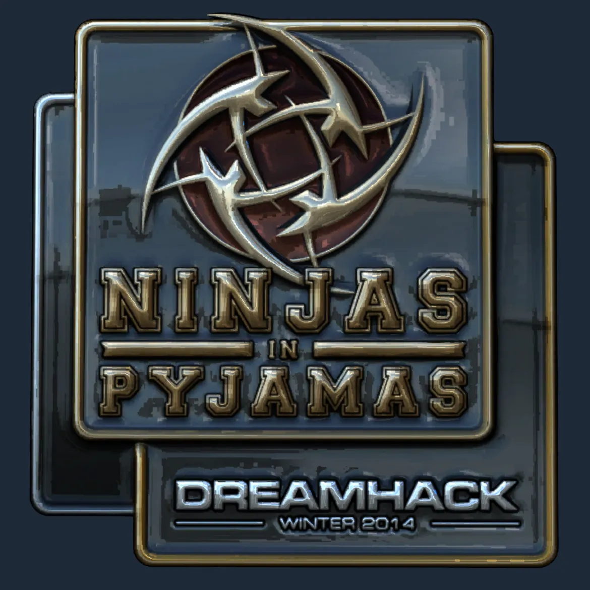 Sticker | Ninjas in Pyjamas (Foil) | DreamHack 2014