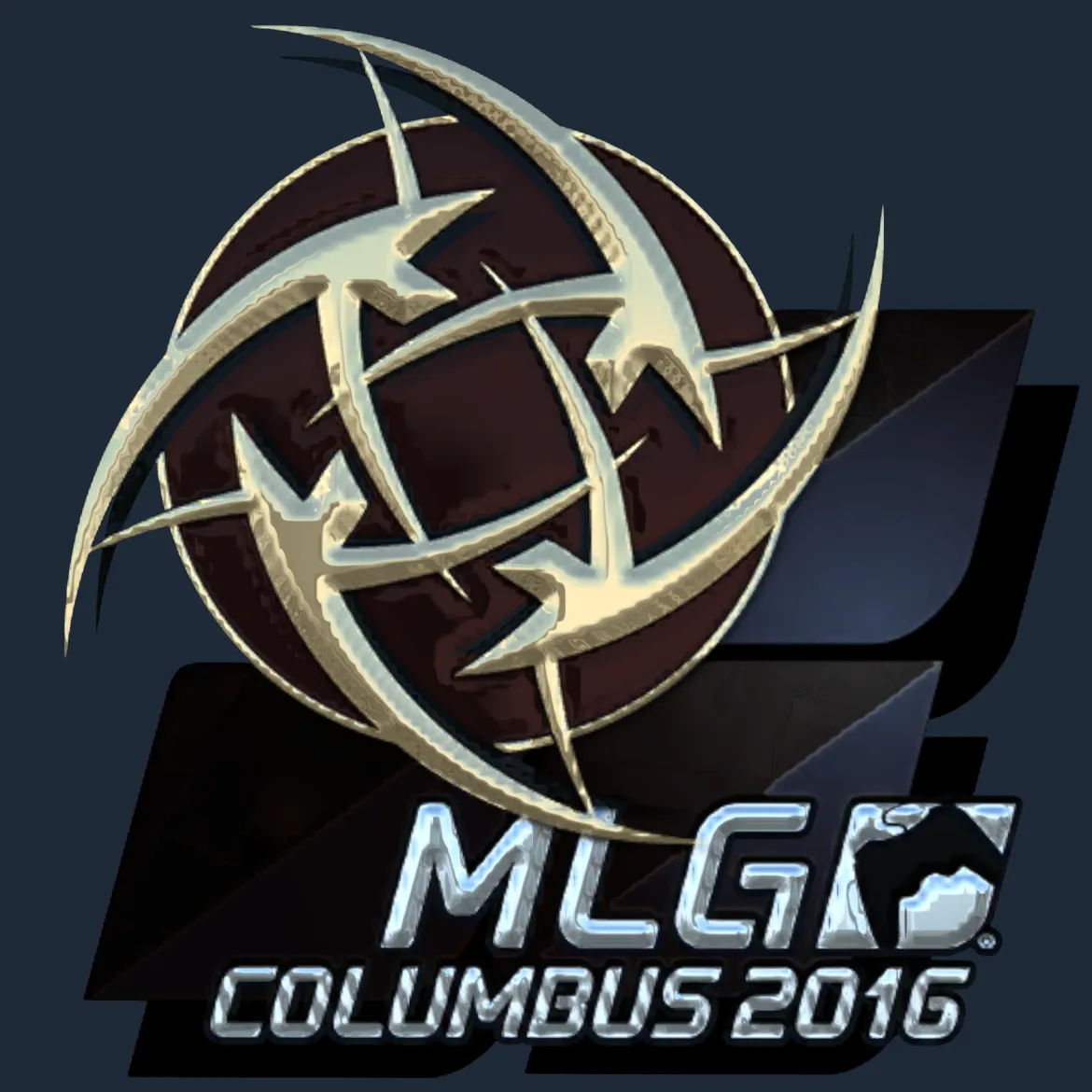 Sticker | Ninjas in Pyjamas (Foil) | MLG Columbus 2016