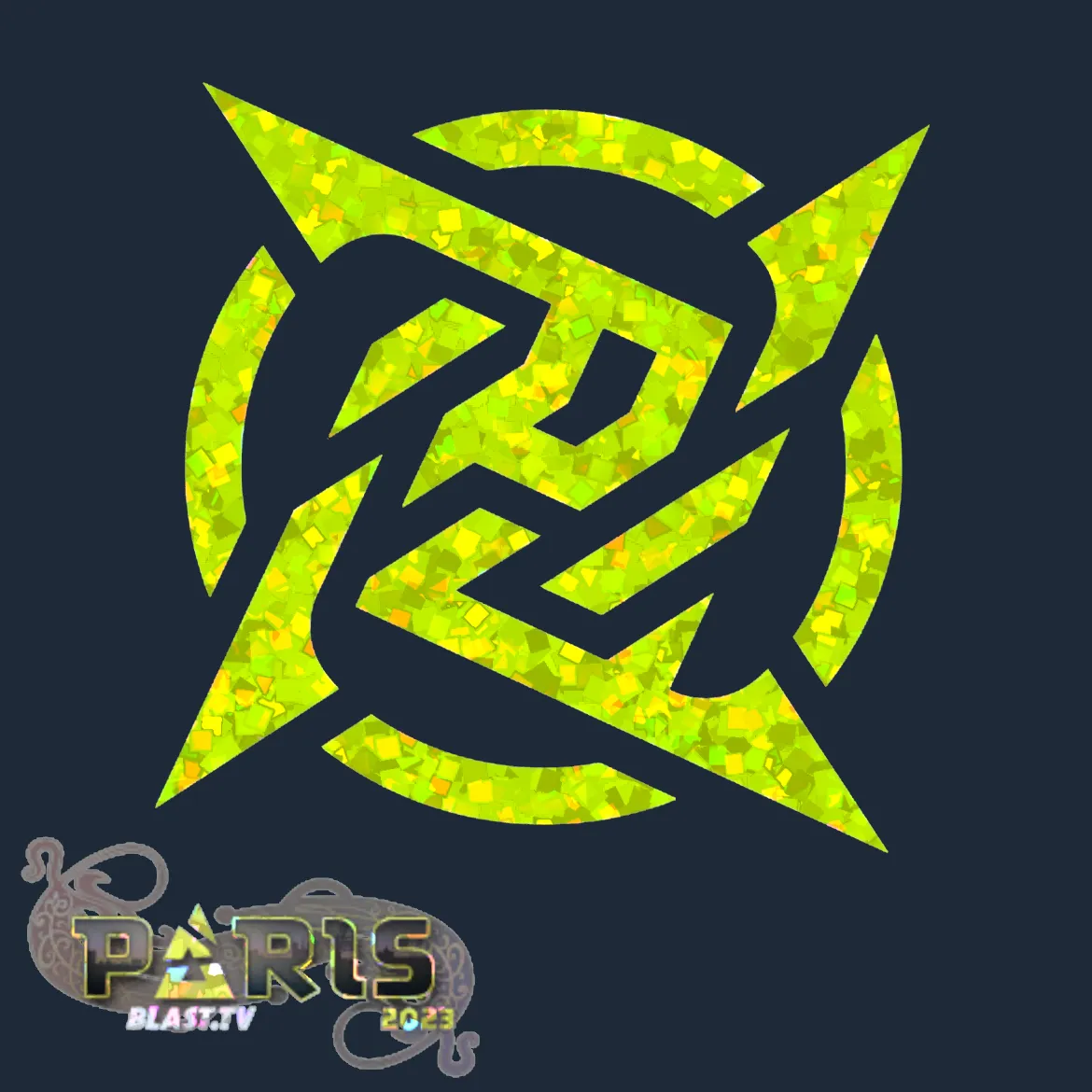 Sticker | Ninjas in Pyjamas (Glitter) | Paris 2023