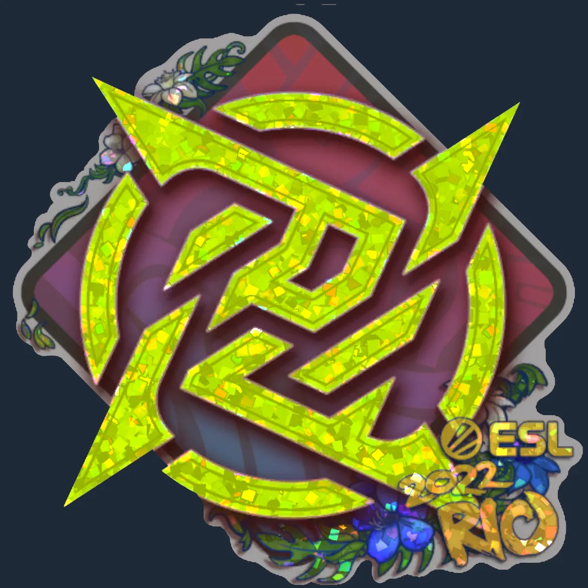 Sticker | Ninjas in Pyjamas (Glitter) | Rio 2022