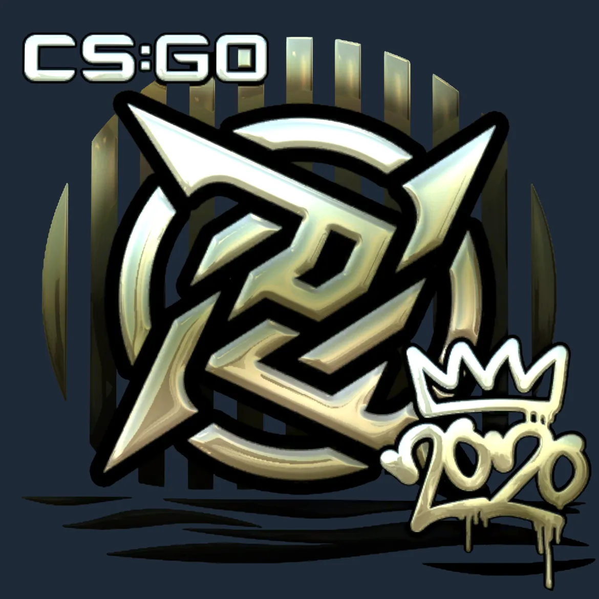 Sticker | Ninjas in Pyjamas (Gold) | 2020 RMR