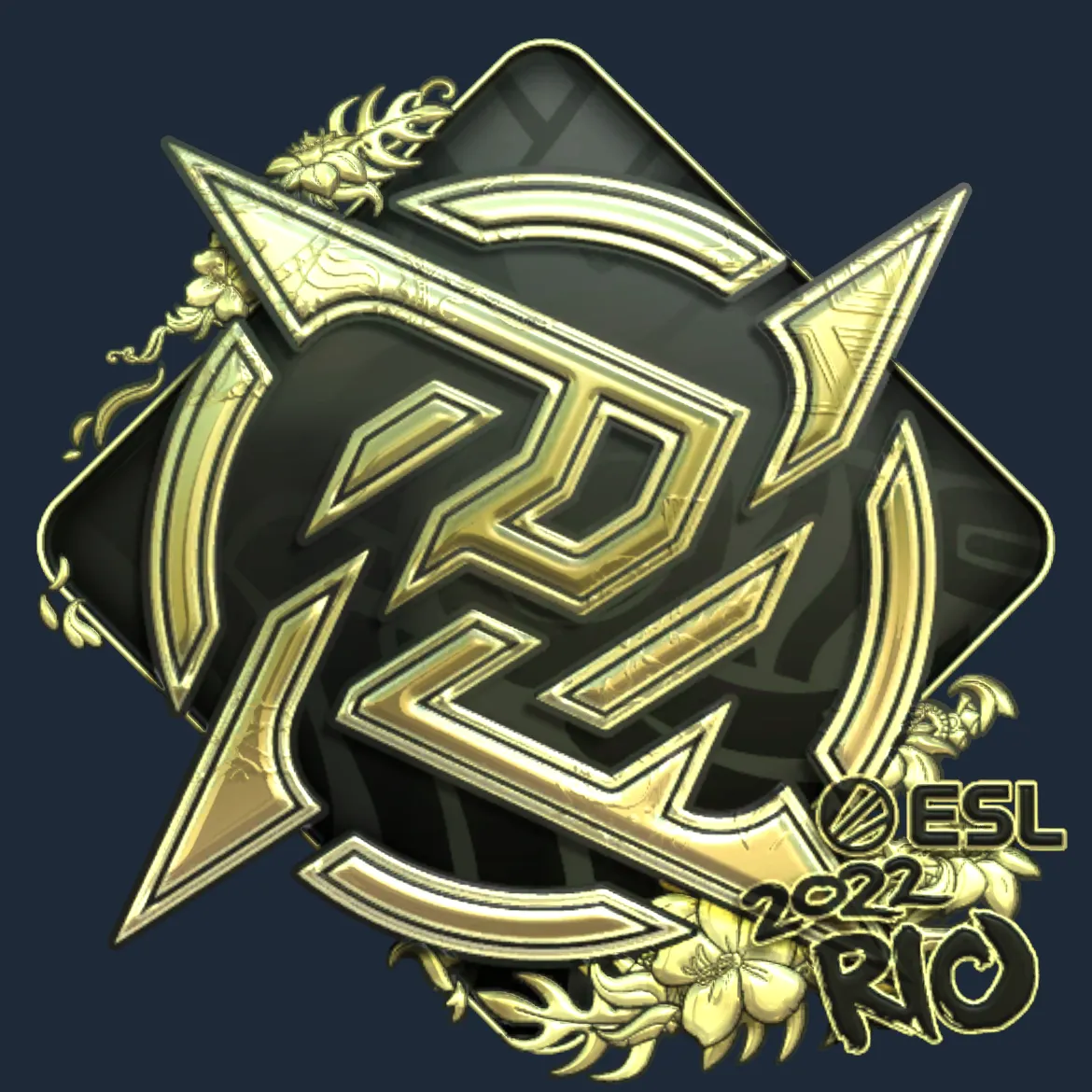 Sticker | Ninjas in Pyjamas (Gold) | Rio 2022