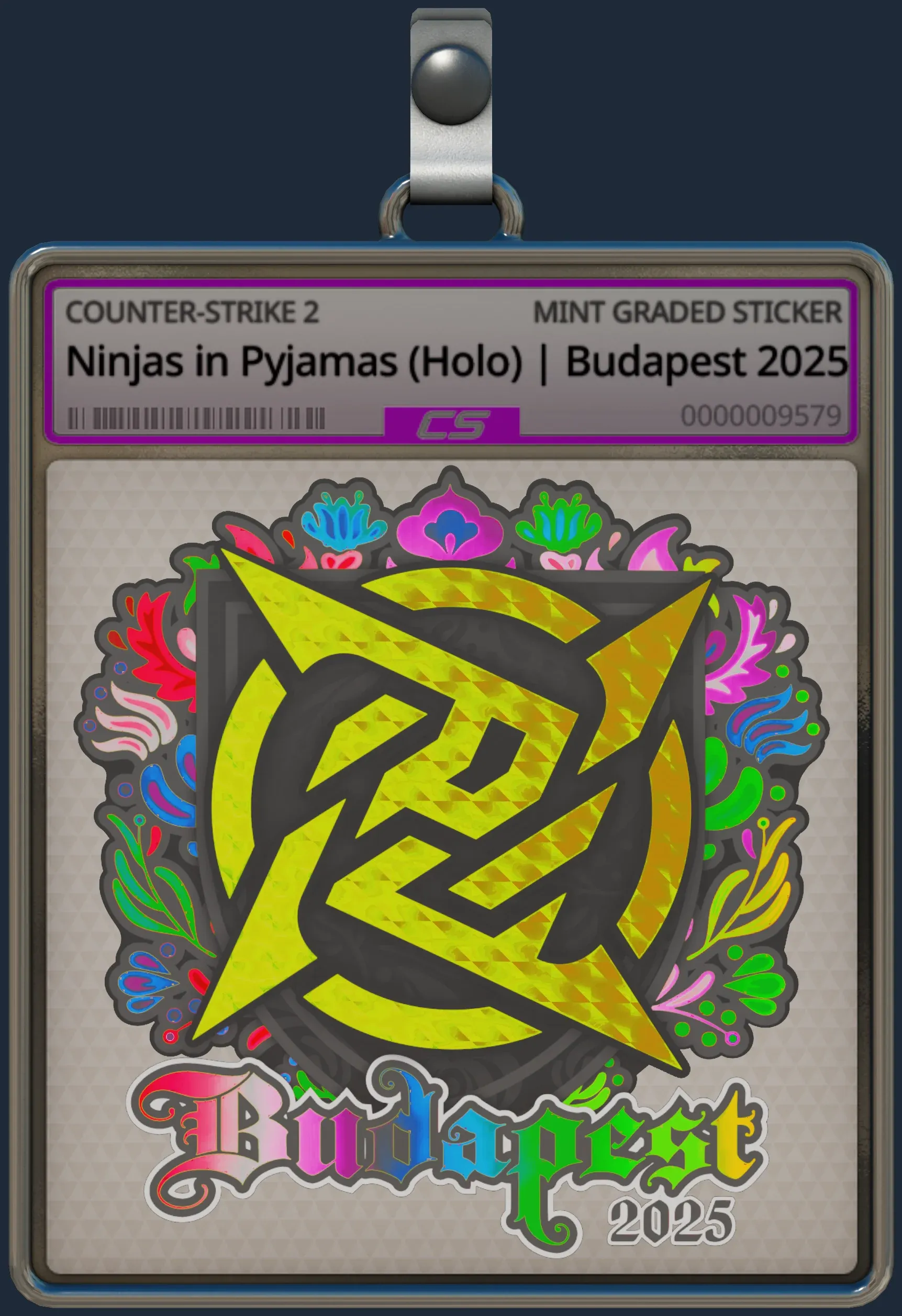 Sticker | Ninjas in Pyjamas (Holo) | Budapest 2025