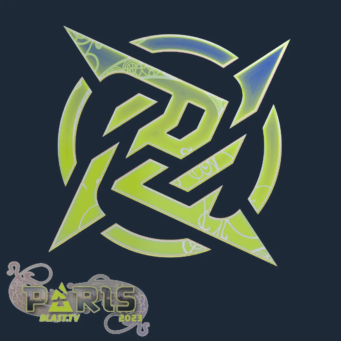 Sticker | Ninjas in Pyjamas (Holo) | Paris 2023