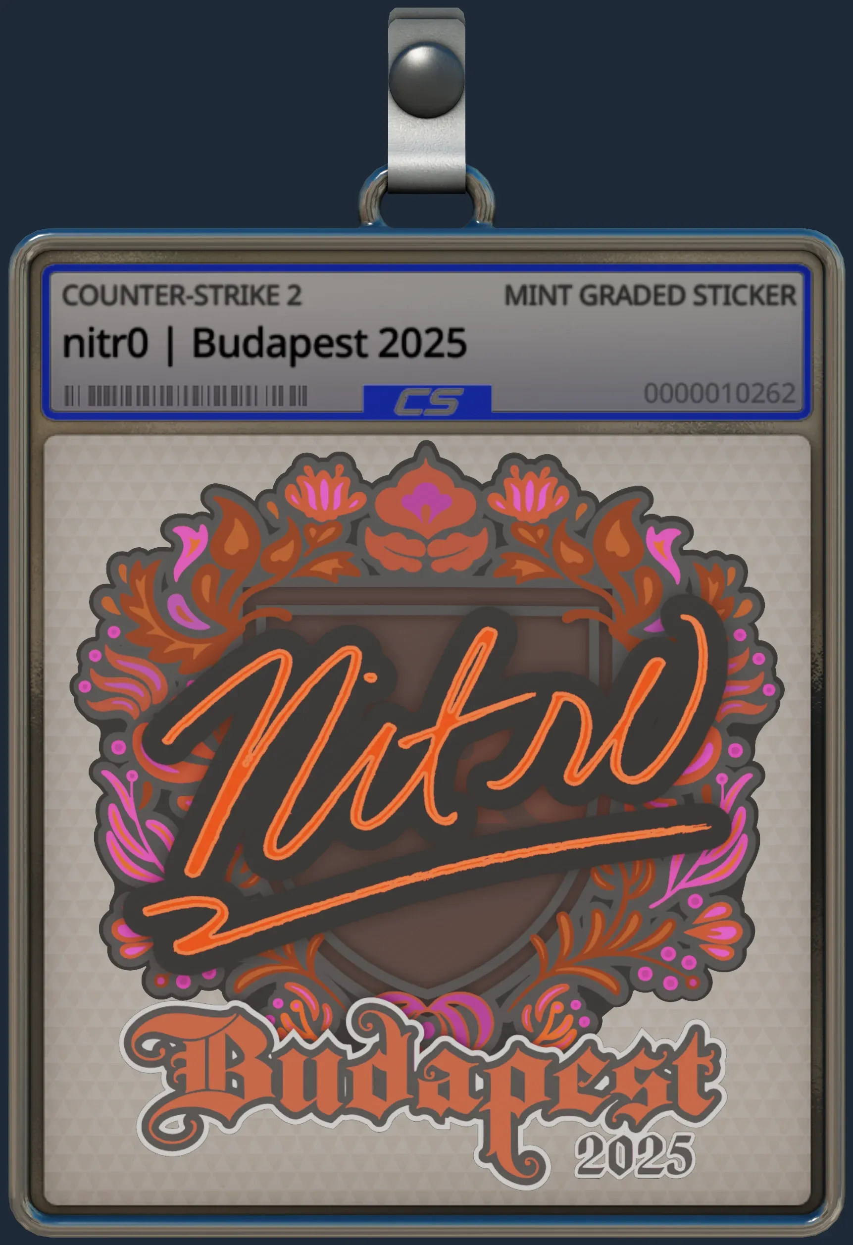Sticker | nitr0 | Budapest 2025