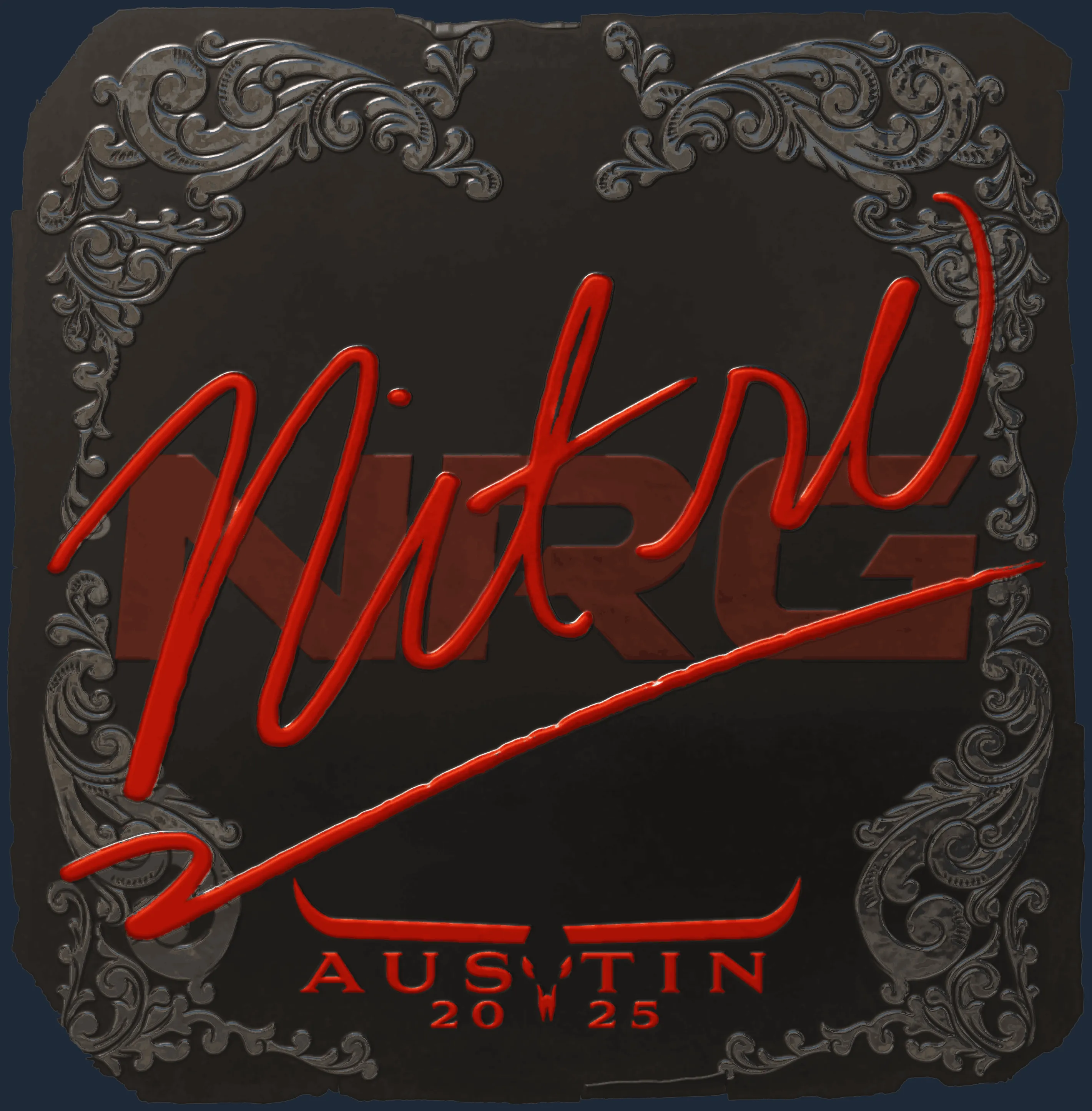 Sticker | nitr0 (Foil) | Austin 2025