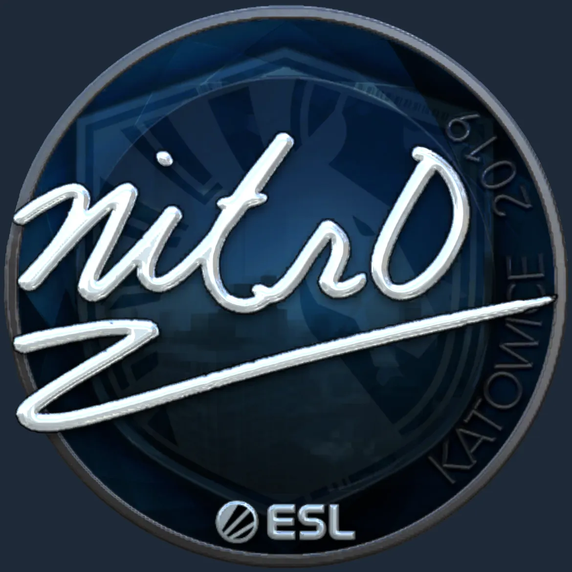 Sticker | nitr0 (Foil) | Katowice 2019
