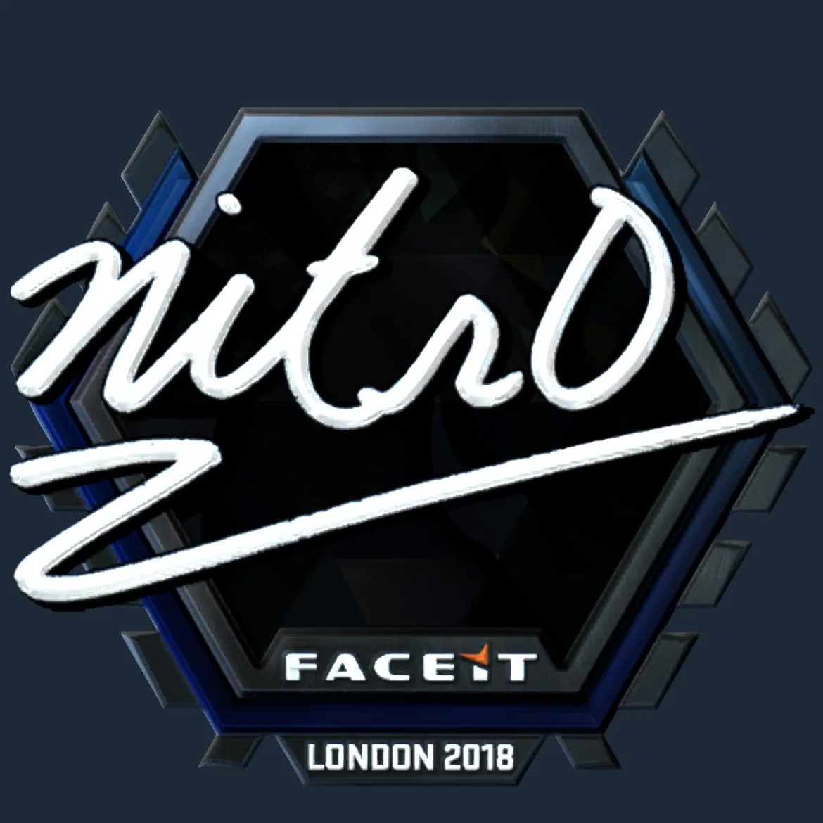 Sticker | nitr0 (Foil) | London 2018