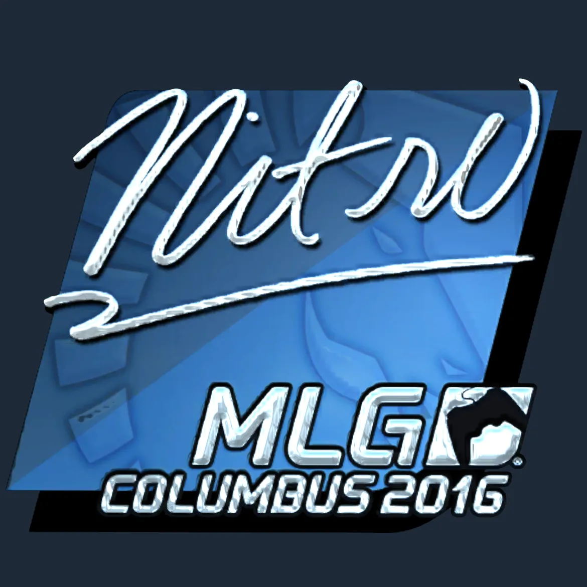 Sticker | nitr0 (Foil) | MLG Columbus 2016