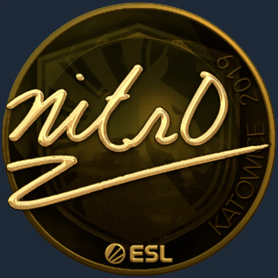 Sticker | nitr0 (Gold) | Katowice 2019
