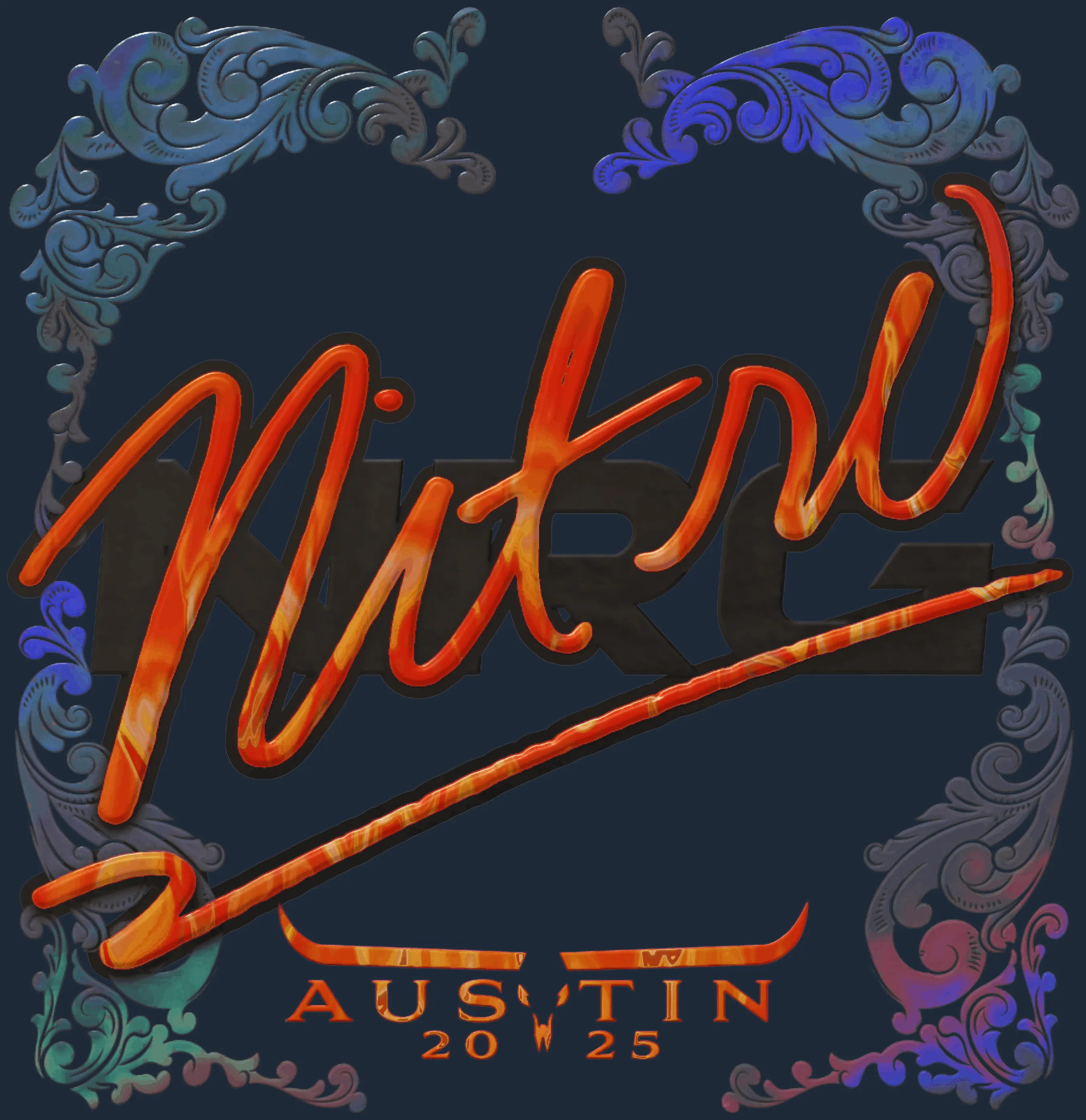 Sticker | nitr0 (Holo) | Austin 2025