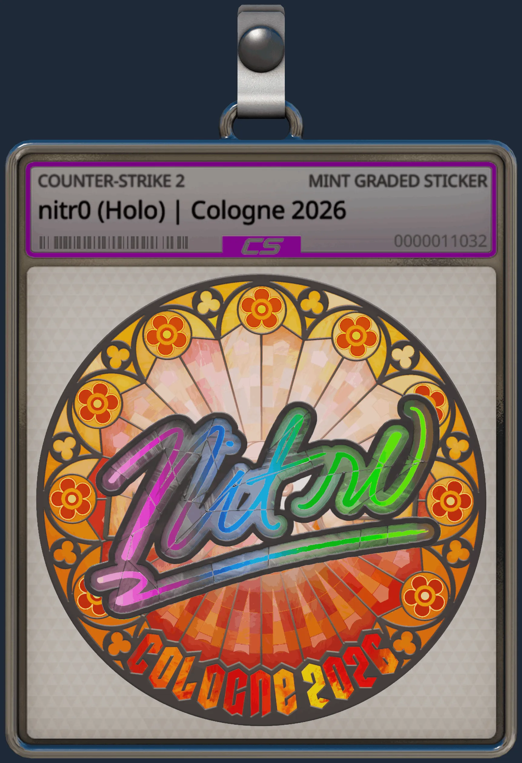 Sticker | nitr0 (Holo) | Cologne 2026