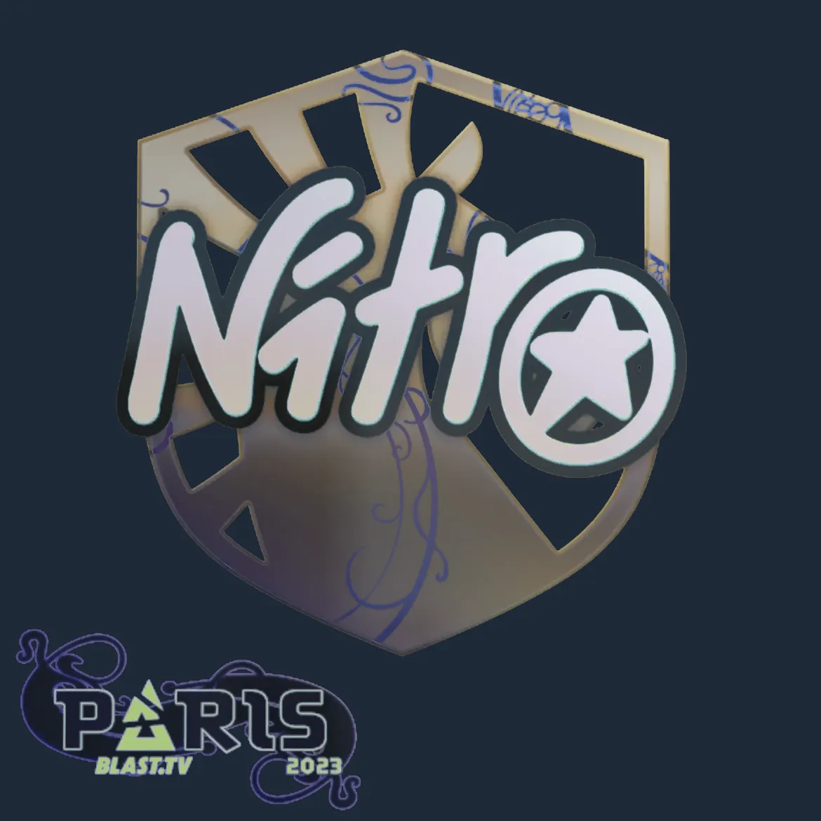 Sticker | nitr0 (Holo) | Paris 2023