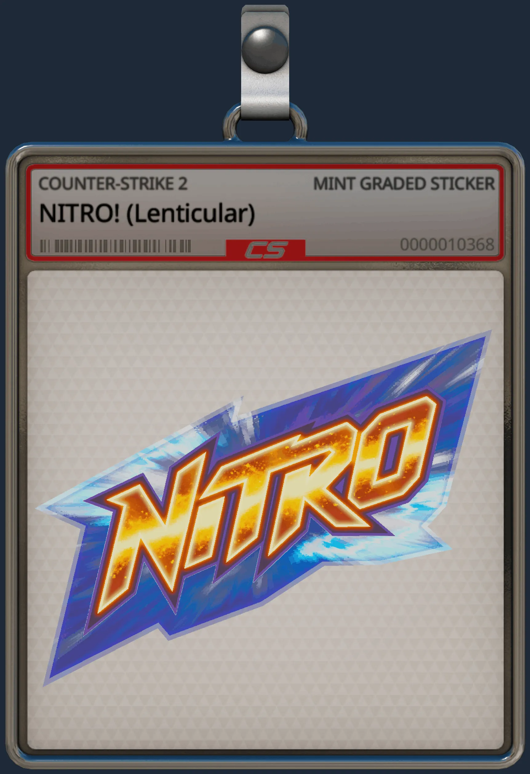 Sticker | NITRO! (Lenticular)