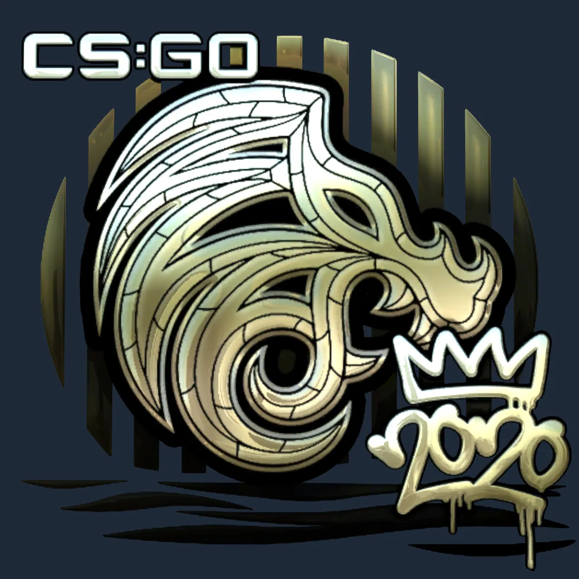 Sticker | North (Gold) | 2020 RMR