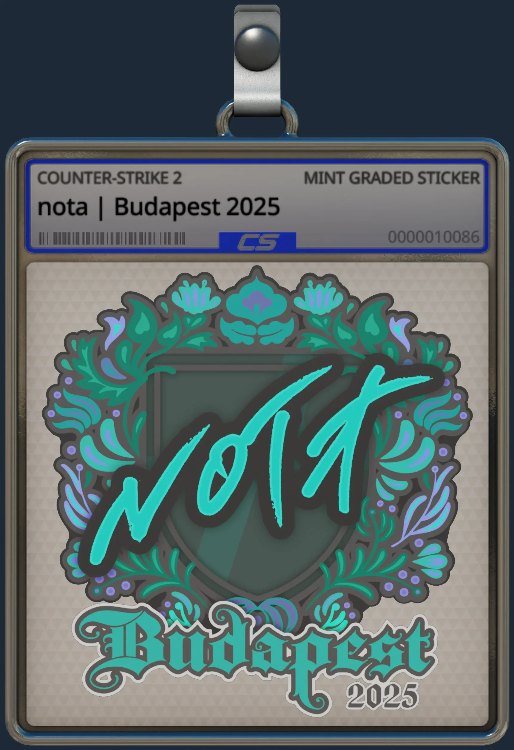 Sticker | nota | Budapest 2025