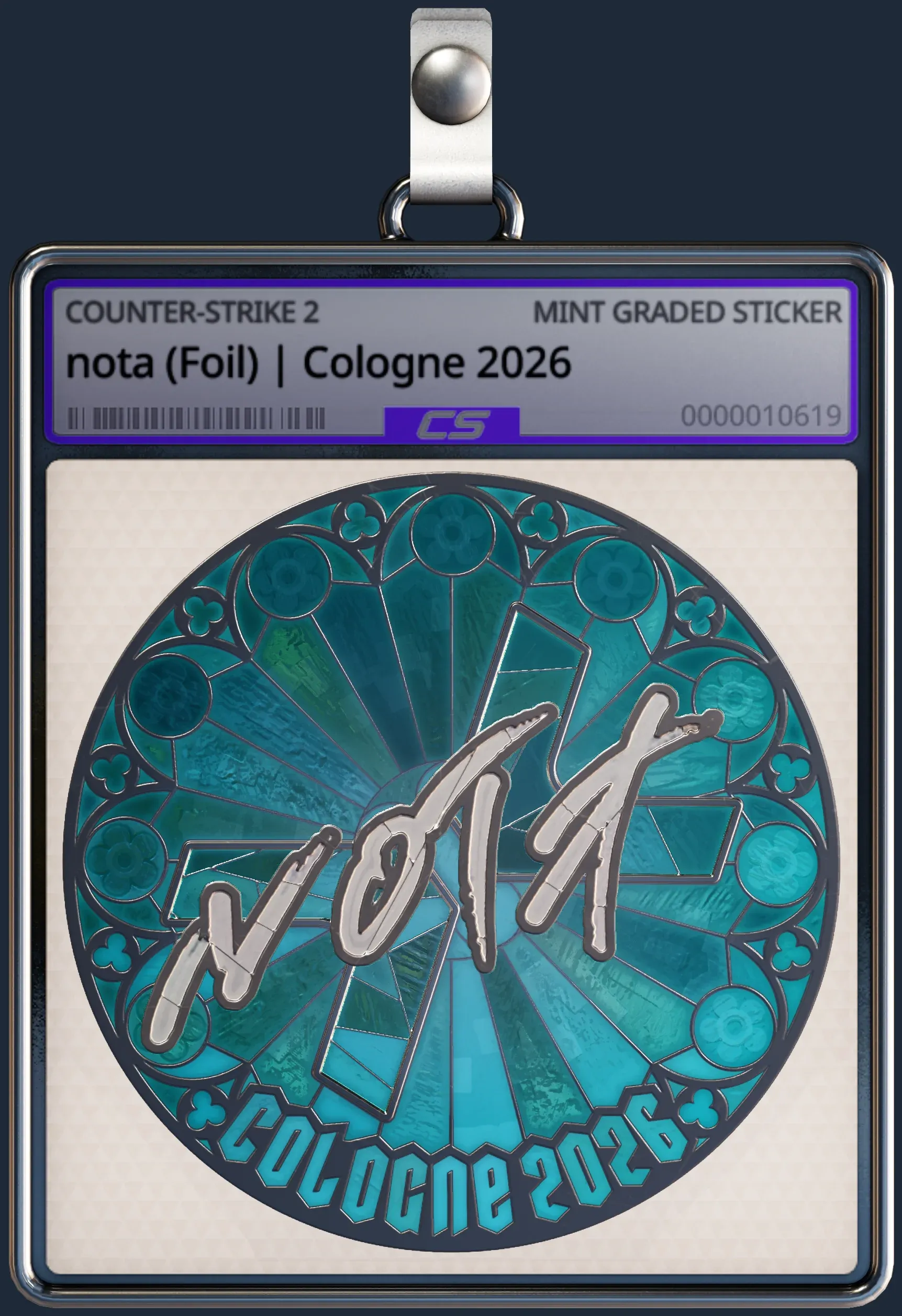 Sticker | nota (Foil) | Cologne 2026