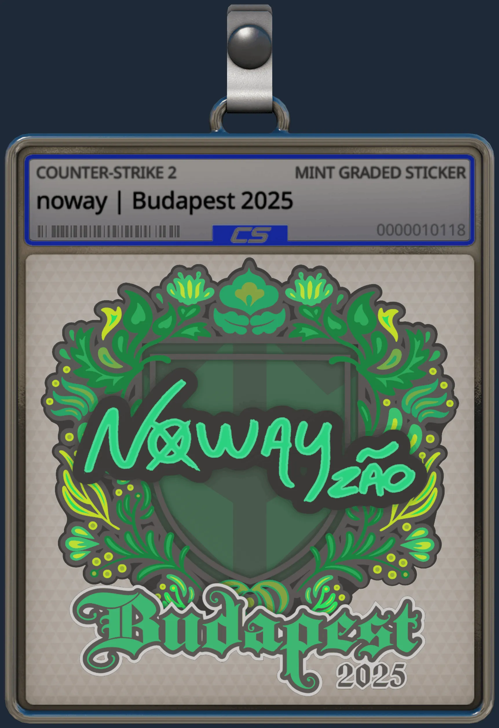 Sticker | noway | Budapest 2025