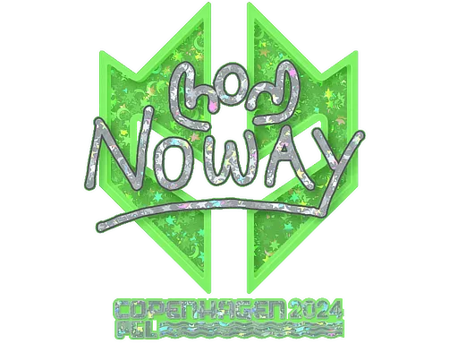 Sticker | noway (Glitter) | Copenhagen 2024