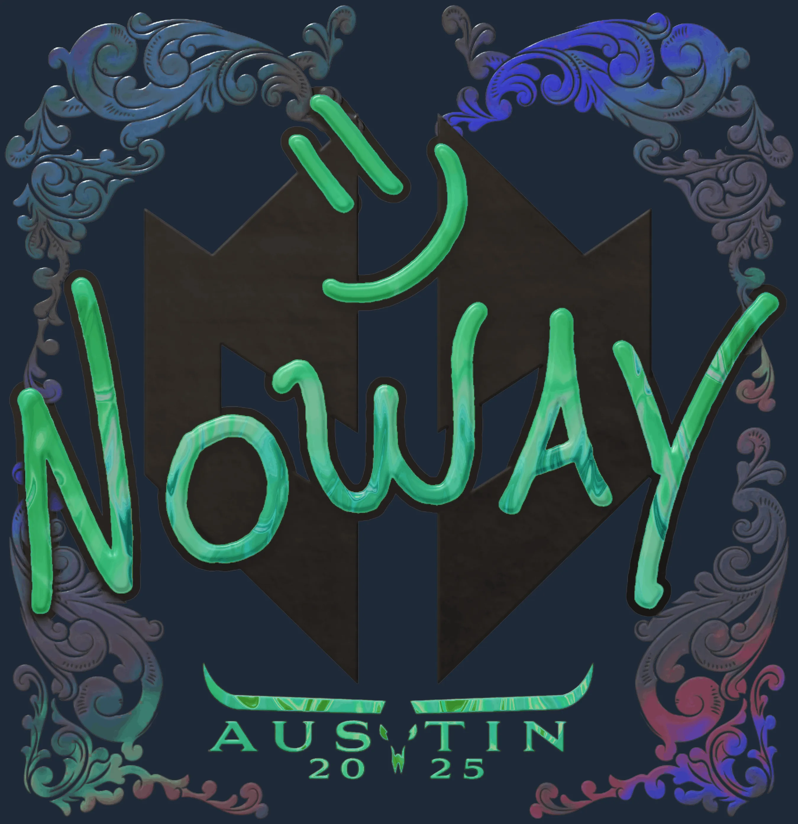 Sticker | noway (Holo) | Austin 2025