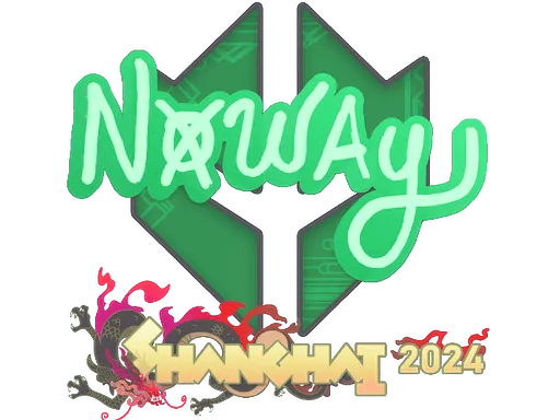 Sticker | noway | Shanghai 2024