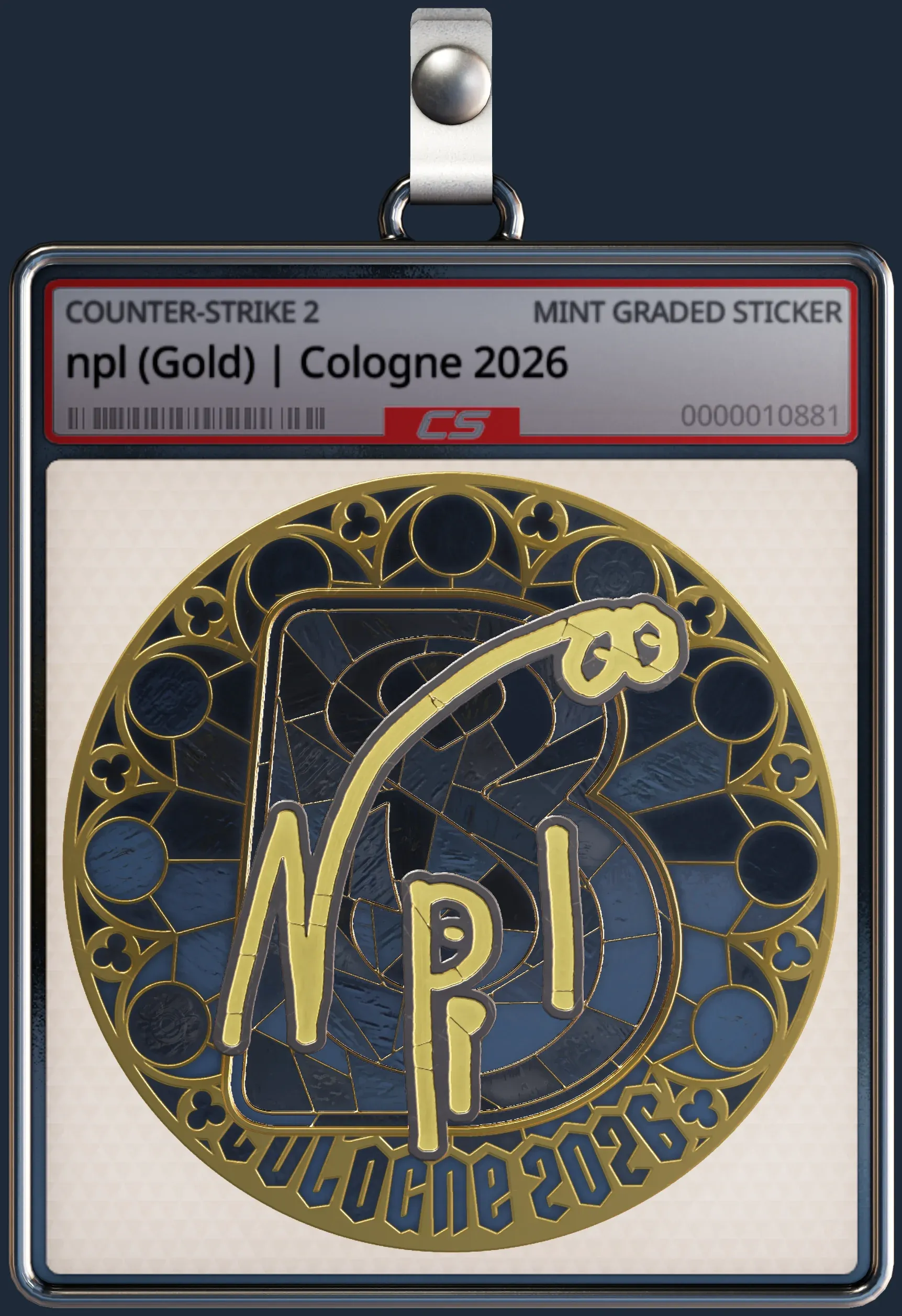 Sticker | npl (Gold) | Cologne 2026