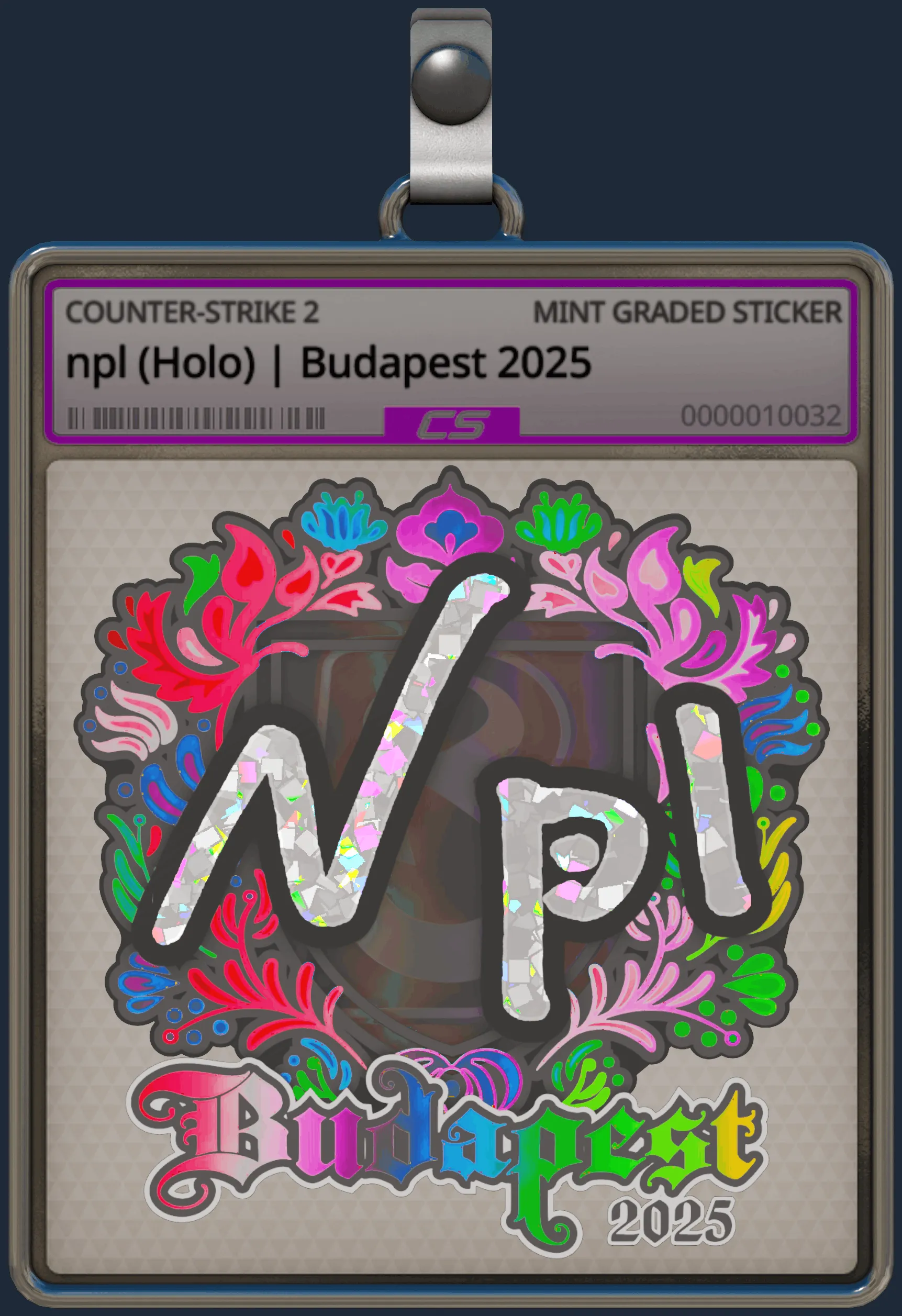 Sticker | npl (Holo) | Budapest 2025