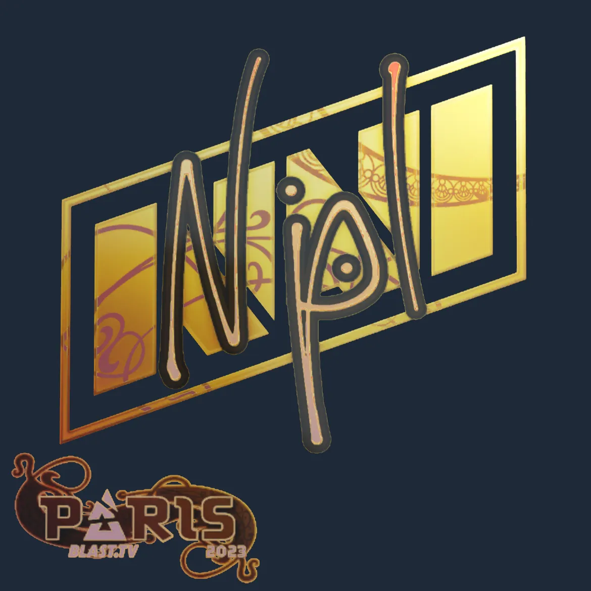 Sticker | npl (Holo) | Paris 2023
