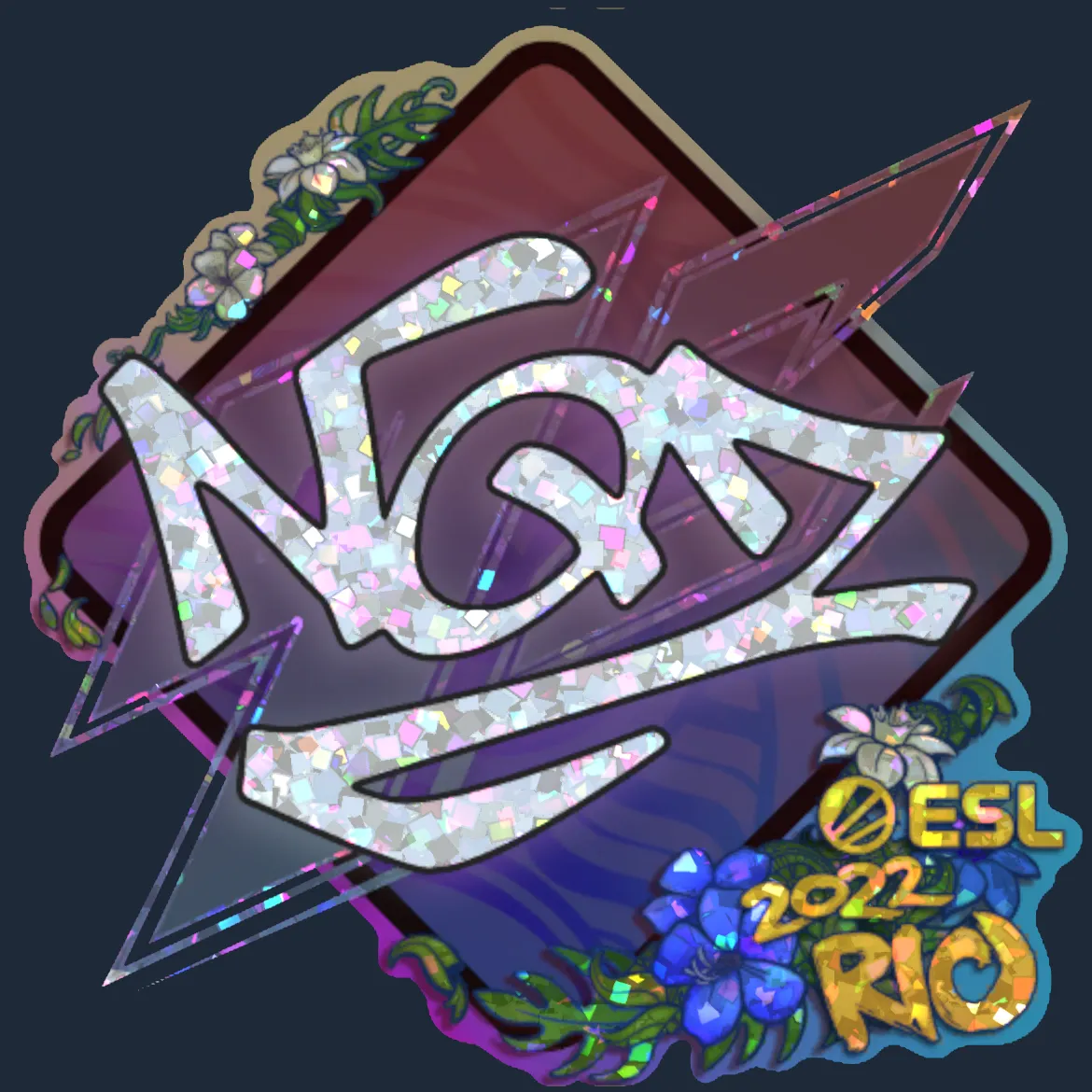 Sticker | NQZ (Glitter) | Rio 2022