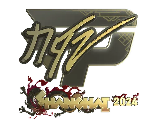 Sticker | NQZ (Gold) | Shanghai 2024